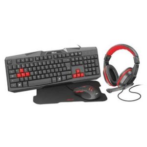 Combo Teclado Trust 4-in-1