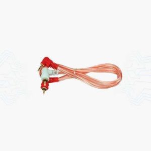 CABLE BS DE AUDIO 2RCA A 3.5MM 1.80M L 90ro DORADO