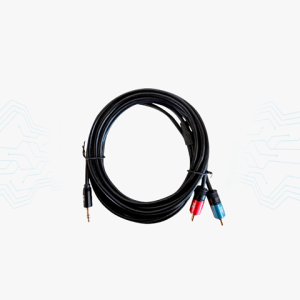 CABLE BS DE AUDIO 2RCA A 3.5MM 6.10M PREMIUM