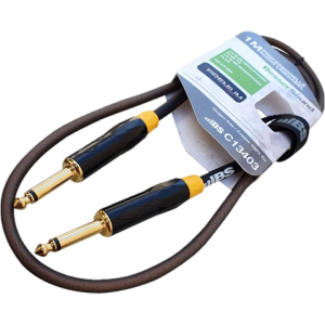 CABLE BS OPTICO 3.60M C PLUGS DORADOS