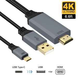 Cable 3 en 1 HDMI Bluetooth Plug and Play