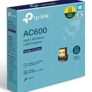 TARJETA RED TP-LINK ARCHER T2U NANO AC600 DUAL BAND 433MBPS 5GHZ / 200MBPS 2.4GHZ