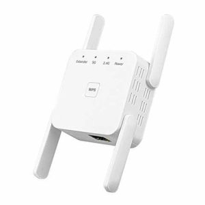 Extensor de rango wifi repetidor mod media luna