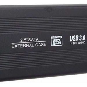 Case 2.5 HDD Aluminio Color negro