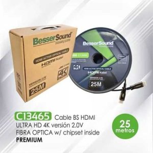 CABLE BS HDMI 25MTS 4K