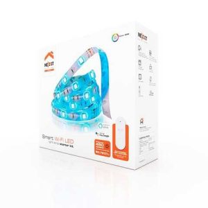 CINTA NEXXT NHB-S610 SMART LED STRIP STARTER KT RGB 110V/120V / 450LUMEN / CONEXION WIFI 2.4GHZ / 27W / WORKS ALEXA / 1X3 METROS