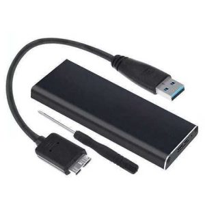 ENCLOUSURE ANERA PARA DISCO SOLIDO NVME M.2/SSD M.2 TIPO C