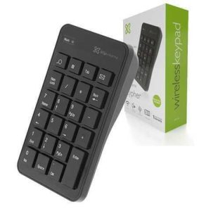 TECLADO KLIPX KNP-110 NUMERICO ZYPHER / WIRELESS / USB NANO DONGLE/ 23TECLAS