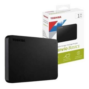 DISCO DURO EXTERNO TOSHIBA 1TB CANVIO USB 3.0 BASICS