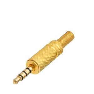 PLUG AUDIF ST 3.5MM DORADO 3 SECCIONES
