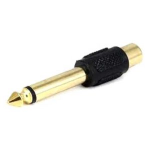 CONECTOR-ADAPTADOR RCA A PLUG 14 MONO ABCCABLS T807G