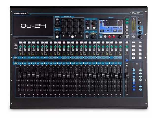 CONSOLA DIGITALALLEN & HEATH Q 24 CANALES MOTORIZADOS 10 SALIDAS SERIE QU24CX-1009233
