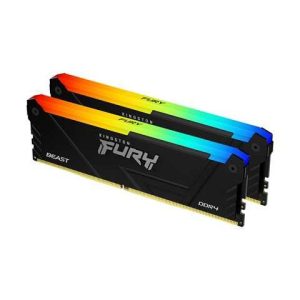 Memoria Kingston Fury Beast Rgb 16gb Ddr4 Pc4-25600 3200mhz Dimm