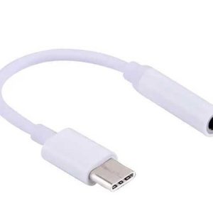 ADAPTADOR CONECTOR CONVERTIDOS USB TIPO C A AUDIFONOS AUDIO + MICRFONO