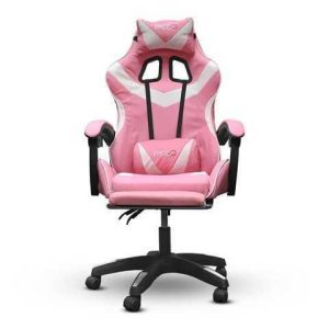 SILLA GAMING AJUSTABLE Y RECLINABLE EP-CH07 ROSA