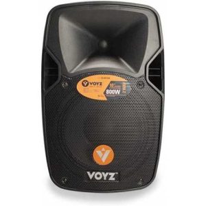 CAJA AMPLIFICADA VOYZ 800W 10" USB,BT,FM,SD,RC