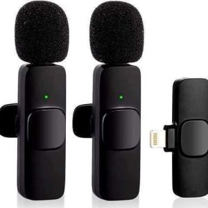 MICROFONOS F4 DUAL INALAMBRICO IPHONE