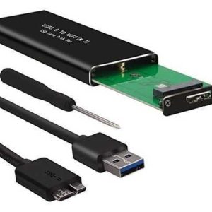 ENCLOUSURE ANERA PARA DISCO SOLIDO M.2 - USB 3.0 - 6GBPS