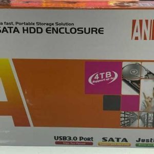 ENCLOSURE ANERA 2.5IN SATA HDD USB3.1 TIPO C BOX PACK