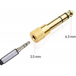 ADAPTADOR DE 1/4 A 3.5 PLUG