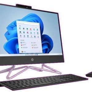 ALL IN ONE HP 22-DD2005LA PROCESADOR INTEL CELERON J4025 | 8GB RAM | 256GB SSD | PANTALLA 21.5" FULL HD | FREE DOS | NEGRA , 8CC4093Q9G