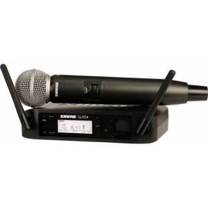 SISTEMA INALAMBRICO SHURE MICROFONO VOCAL SM58