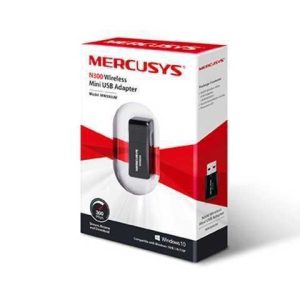 ADAPTADOR DE RED MERCUSYS MW300UM N300 MINI USB