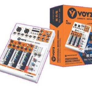 CONSOLA VOYZ VZ-MX4-UBDFX 4 CANALES