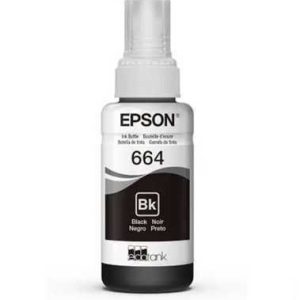 TINTA EPSON T664 70ml ORIGINAL L200 L210 L220 L350 L355 L365 L375 L395 L455 L555 L1300