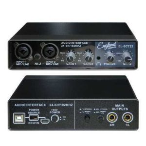 INTERFACE DE AUDIO :24 BIT / 192 KHZ, CONVERTIDOR USB 2.0 PARA GRABACIÓN DE PC, COMPATIBLE CON MICRÓFONO, GUITARRA, BAJO, ORDENADORES Y OTROS EQUIPOS