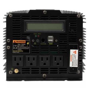 INVERSOR BK MIAMI INV5000 12V A 110V 5000 W CON DISPLAY 4 TOMAS