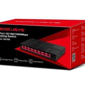 SWITCH MERCUSYS MS108G 8 PUERTOS GIGABIT | DESKTOP | PLASTICO
