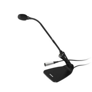 MICRÓFONO FLEXIBLE SHURE CVG12DS-B/C 12" CON BASE SHURE
