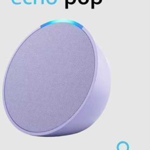 PARLANTE AMAZON ALEXA ECHO POP MORADO