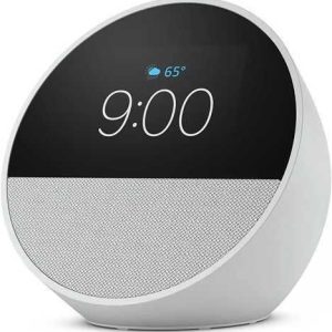 PARLANTE AMAZON ALEXA ECHO SPOT PLOMO