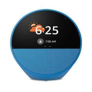 PARLANTE AMAZON ALEXA ECHO SPOT MORADO