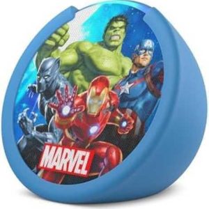 PARLANTE AMAZON ALEXA ECHO SPOT KIDS EDITION MARVEL