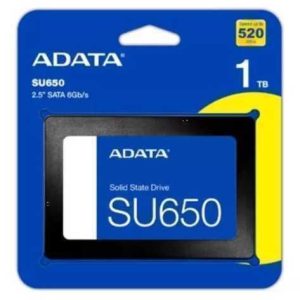 DISCO SOLIDO ADATA 240GB SU650 SATA III 2.5IN PC O NOTEBOOK 6GB/S