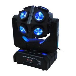 LUZ ROBOTICA SE PRO AUDIO AXMH121 GIRO INFINITO 12x10W RGBW