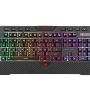 TECLADO MARVO GAMING K656 SCORPION / RAINBOW BACKLIGHT / ANTI-GHOSTING 19 KEYS / CABLE 1.5M / DISEÑO ERGONOMICO / 112 TECLAS