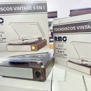 TOCADISCOS VINTAGE RMC 5 EN 1 T23