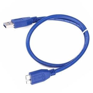 CABLE ANERA USB 3.0 DISCO DURO AZUL