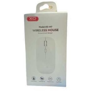 MOUSE XO M7 STYLISH GLOSSY CORDLESS BLANCO