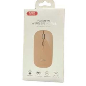 MOUSE XO M7 STYLISH GLOSSY CORDLESS ROSA