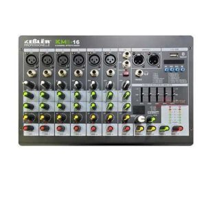 CONSOLA KEBLER 8CH INTERFAZ USB BT 99EFEC EQUALIZ