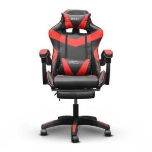 SILLA APEX GAMER - CON REPOSAPIES MULTIFUNCION NEGRO-ROJO