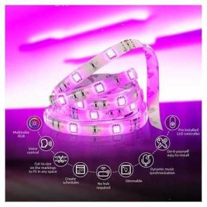 NEXXT KIT DE CINTA DE LUCES LED HOME NHB-S611 SMART LED STRIP KIT RGB 5M 110V/220V - 5METROS