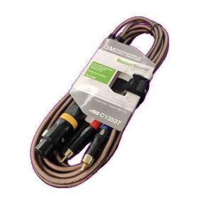 CABLE BS DE AUDIO LINK 3M 2RCA A CANON HEMBRA