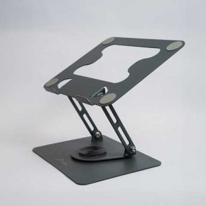 SOPORTE DE LAPTOP GIRATORIO - GRIS