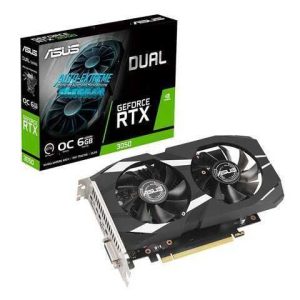 TARJETA DE VIDEO ASUS DUAL GEFORCE RTX3050 OC EDITION 6GB GDDR6